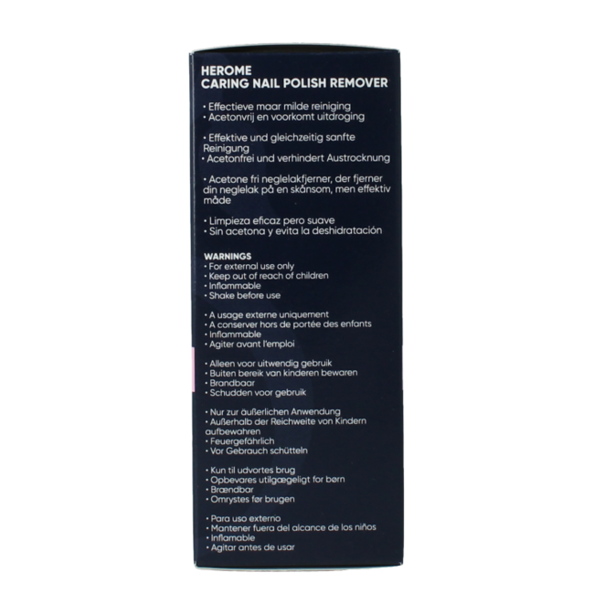 Caring nailpolish remover 120 Millilitres
