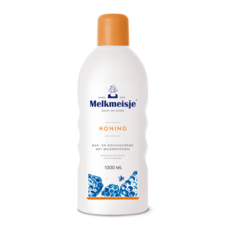 Melkmeisje Melkmeisje Bad en douche honing 1 Liter