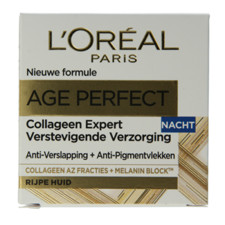 L'Oreal Paris L'Oreal Paris Age perfect krem noc słoiczek 50 mililitrów