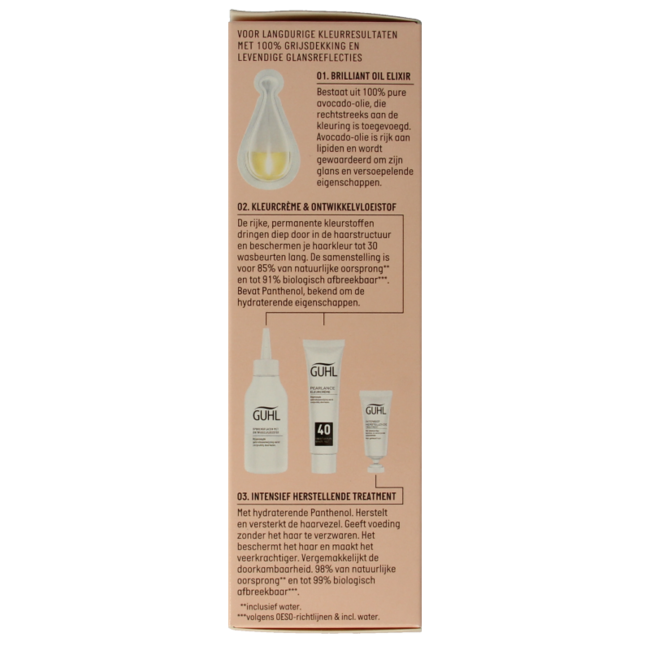 Guhl Intensive Cremefarbe 40 Mittelbraun 1 Set