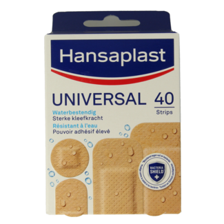 Hansaplast Water resistant universal strips 40 pack
