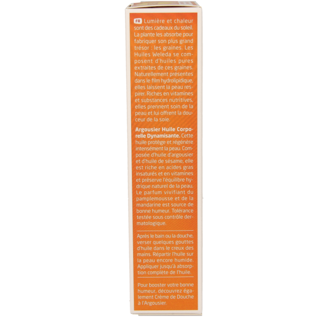 Aceite corporal revitalizante de espino amarillo 100 ml