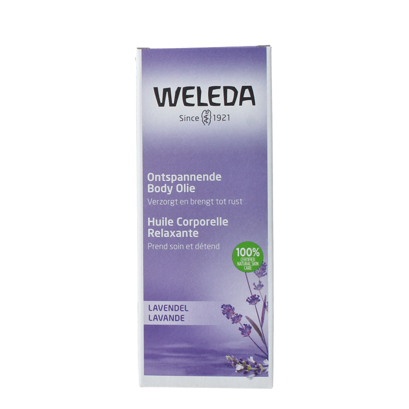 Weleda Aceite corporal relajante de lavanda 100 mililitros