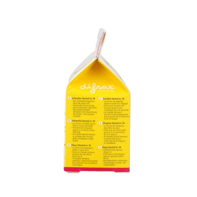 Fopspeen dental 6+ maanden met ring 1 Stuks