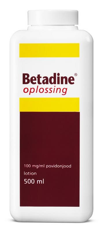 Betadine Solución de yodo 100 mg/ml 500 Mililitros