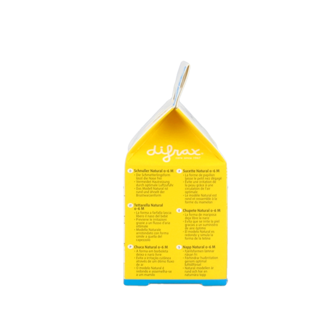 Ciuccio naturale 0-6 mesi assortito 1 Pezzo