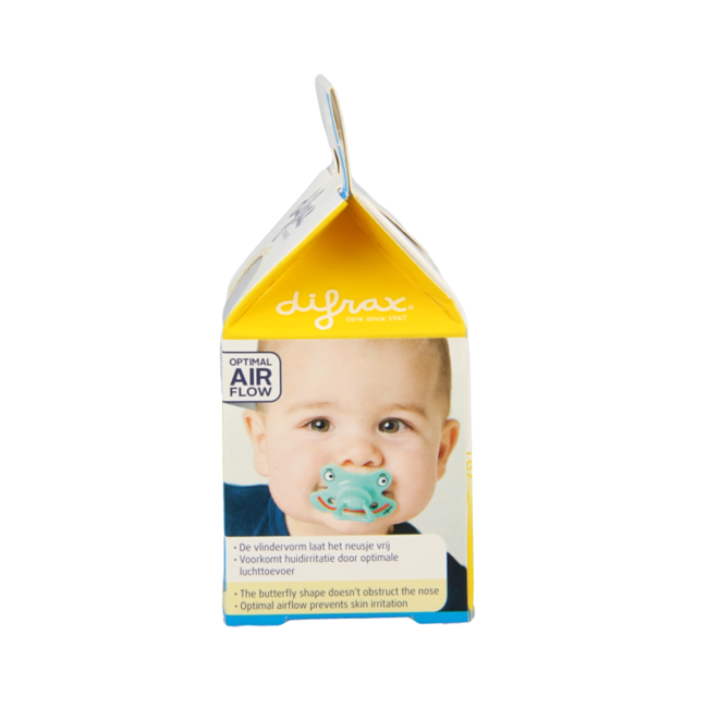 Sucette natural 6+ mois avec anneau 1 pièce