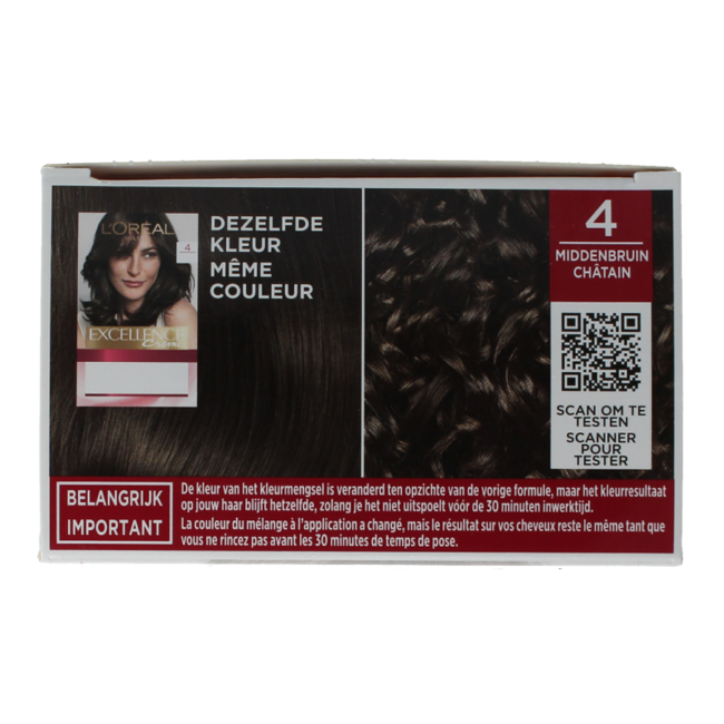 Excellence Excellence 4 Mittelbraun 1 Set