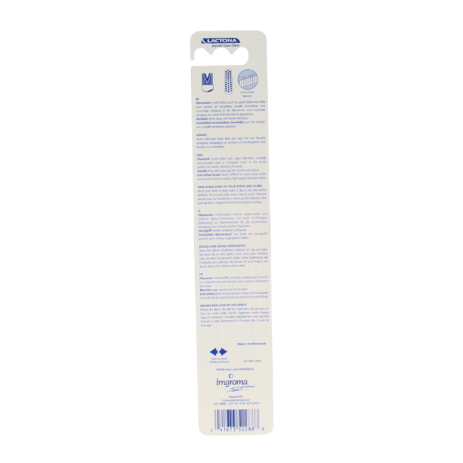 Lactona Zahnbürste 102 soft kieferorthopädisch 1 Stück