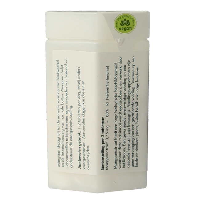 Citrate de manganèse 3,75 mg 250 comprimés