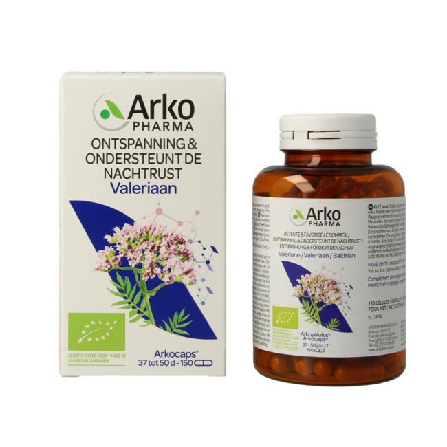 Arkogélules Valériane bio 150 Gélules