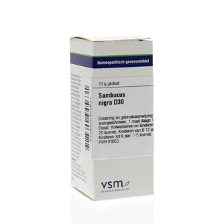 VSM VSM Sambucus nigra D30 10 Grammi