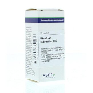 VSM VSM Okoubaka aubrevillei D30 10 Gram