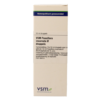 VSM VSM Passiflora incarnata mother tincture 50 Millilitres