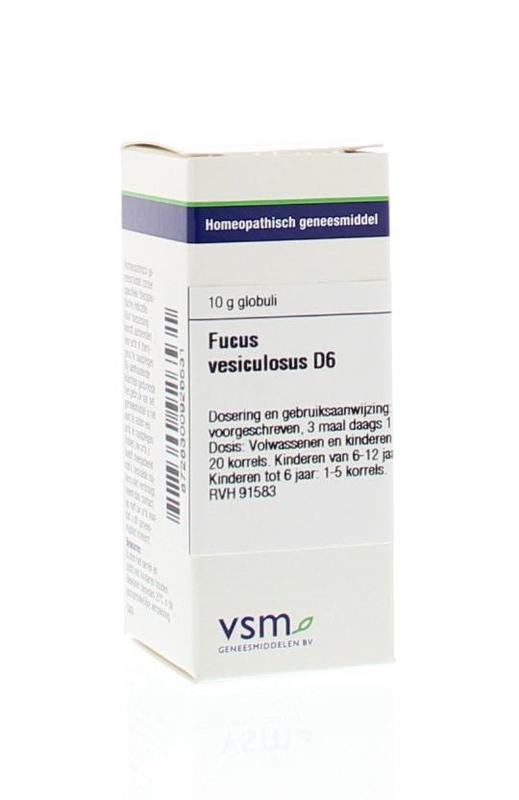 VSM Fucus vesiculosus D6 10g: Rimedio Omeopatico