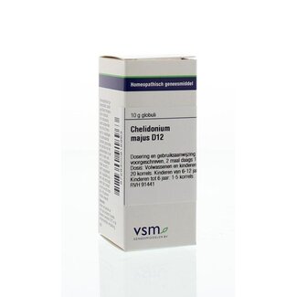VSM VSM Chelidonium majus D12 10 Gram