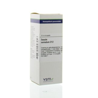 VSM VSM Secale cornutum D12 20 Millilitres