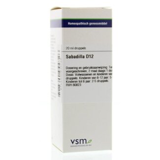 VSM VSM Sabadilla D12 20 millilitres