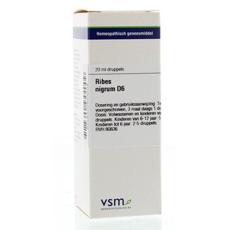VSM VSM Ribes nigrum D6 20 ml