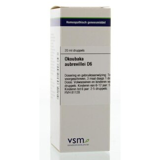 VSM VSM Okoubaka aubrevillei D6 20 Millilitres