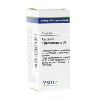 VSM VSM Aesculus hippocastanum D3 10 Gramos