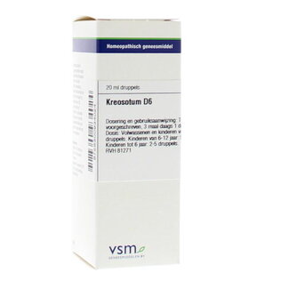 VSM VSM Kreosotum D6 20 Millilitres