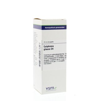VSM VSM Galphimia glauca D4 20 Millilitres