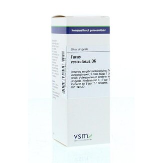 VSM VSM Fucus vesiculosus D6 20 millilitres