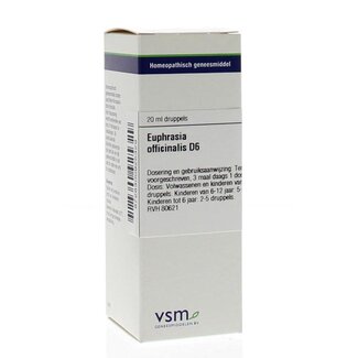 VSM VSM Euphrasia officinalis D6 20 Mililitrów