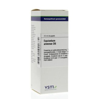 VSM VSM Equisetum arvense D6 20 Millilitres