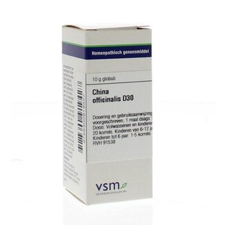 VSM VSM China officinalis D30 10 Gram