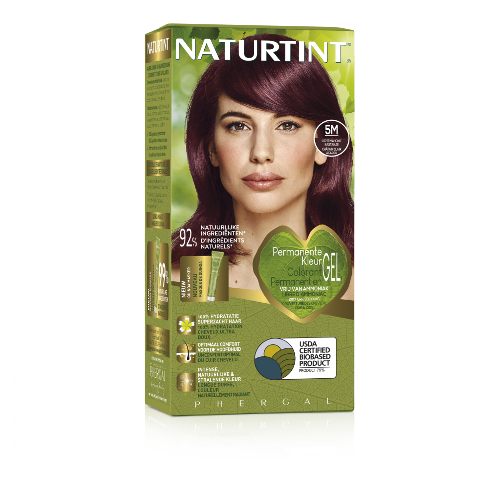 Naturtint 5M Castaño caoba claro 170 mililitros
