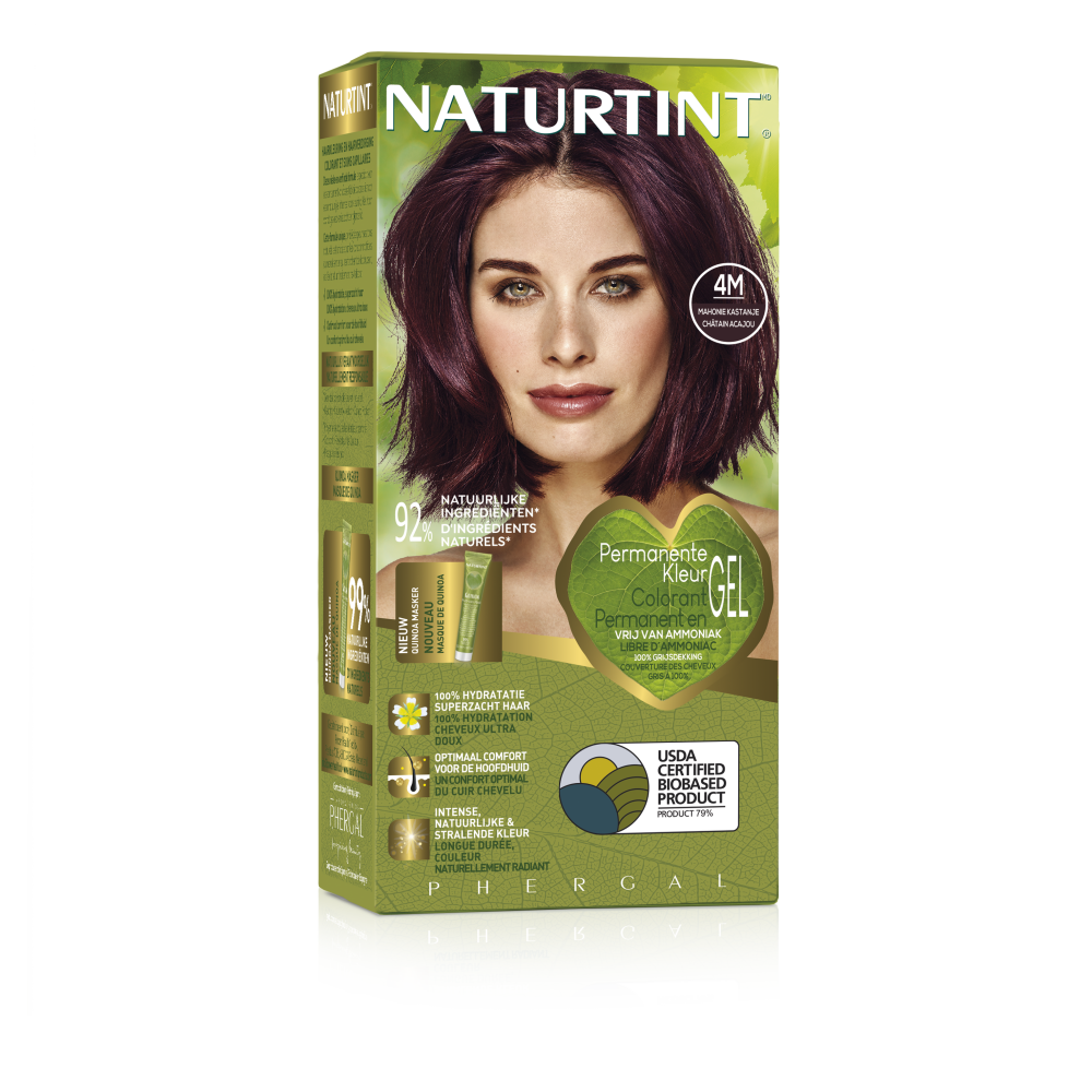Naturtint 4M Castaño Caoba 170 mililitros