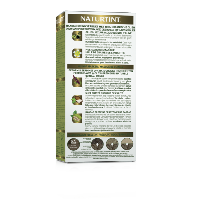 Naturtint 8A Ash Blonde 170 Millilitres
