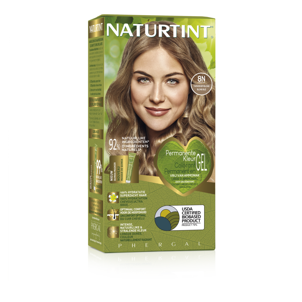 Naturtint 8N Rubio germen de trigo 170 mililitros