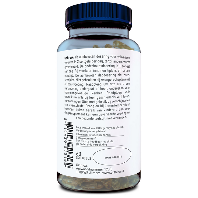 Menopauze support 60 cápsulas blandas