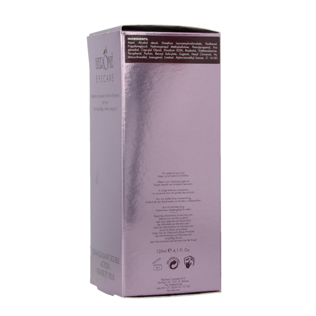 Herome Eye make-up gentle remover 120 Millilitres