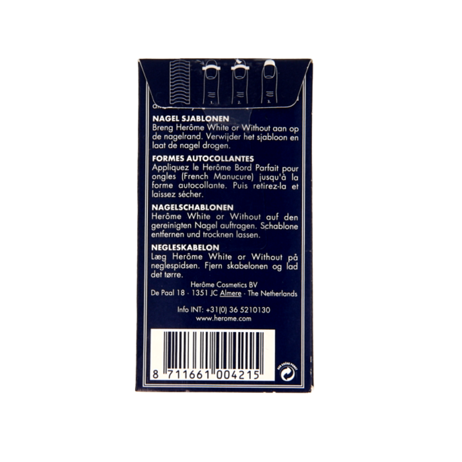 Herome Nail Stencils 10 sheets in box 100 Pieces