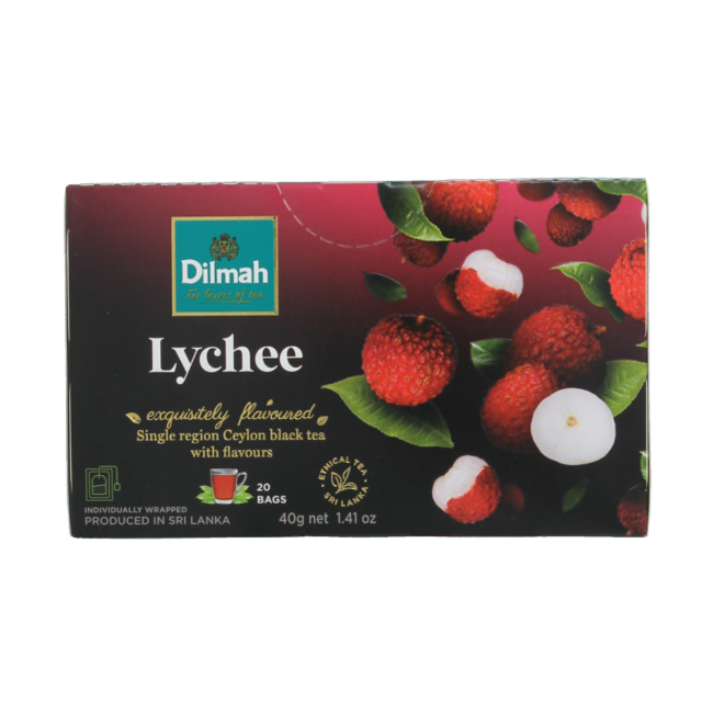 Dilmah Lychee Fun Tea 20 Bags