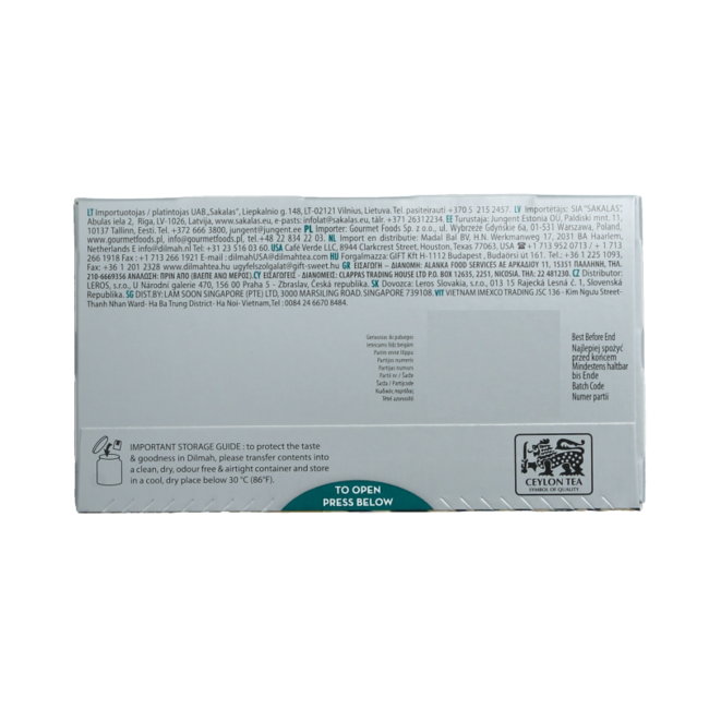 Dilmah Vanilla fun tea 20 sachets