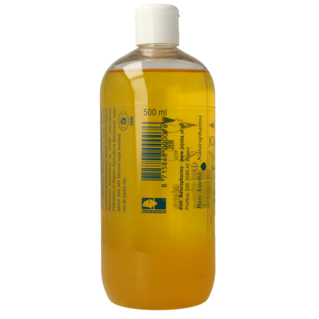 Aceite de jojoba Naturapharma con tapón abatible 500 mililitros