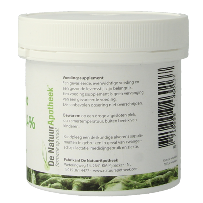 Natuurapotheek Ginkgo biloba 24% 160mg 100 cápsulas
