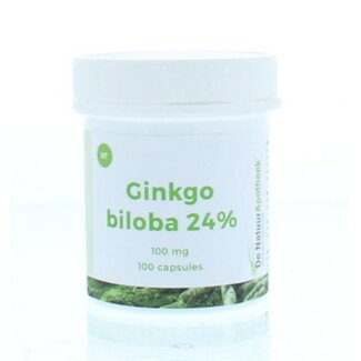 Natuurapotheek Natuurapotheek Ginkgo biloba 24% 100mg 100 Capsules