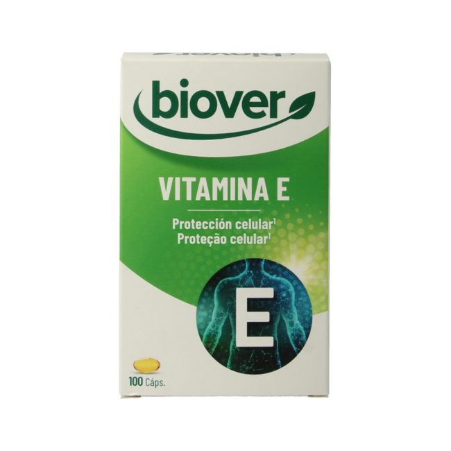 Biover Vitamina E natural 45 UI 100 Cápsulas