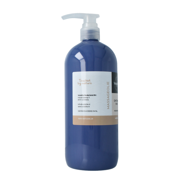 Huile de massage relaxante Volatile lavande géranium 1 litre