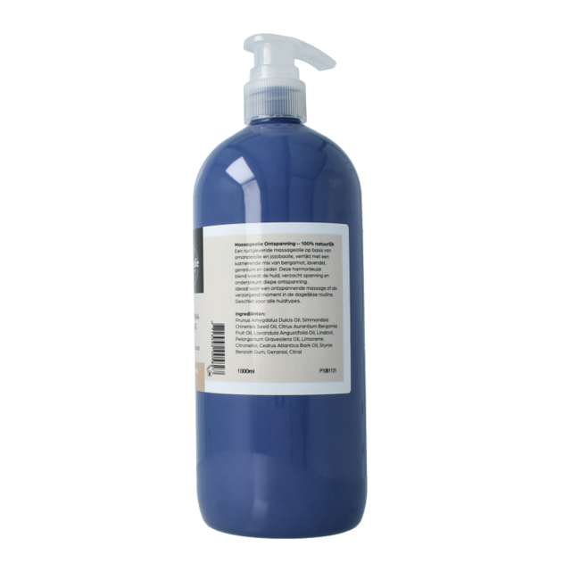 Huile de massage relaxante Volatile lavande géranium 1 litre