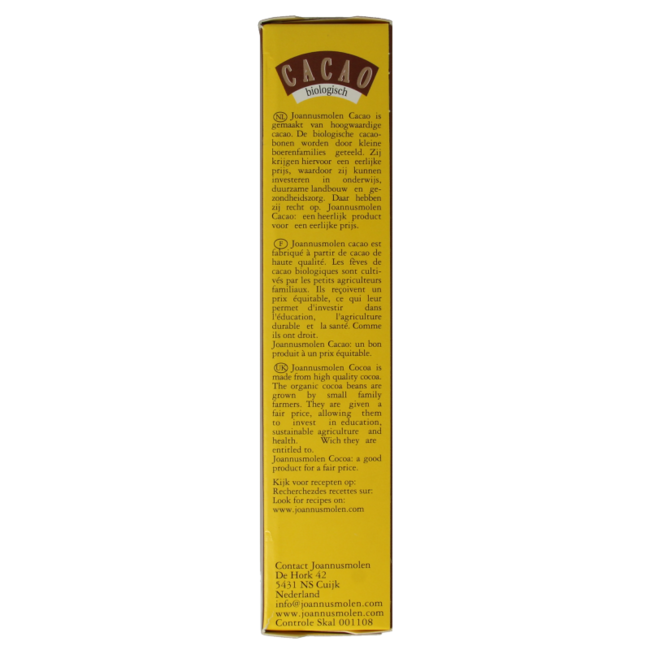 Cacao bio 200 Gramos