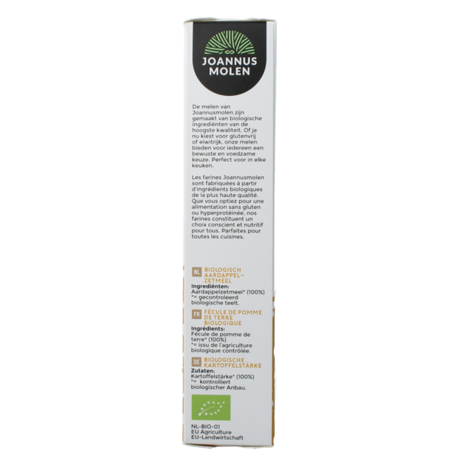 Joannusmolen Aardappelzetmeel bio 250 Gram