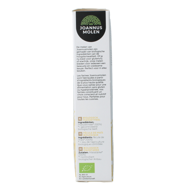 Organic premium cornflour 250g