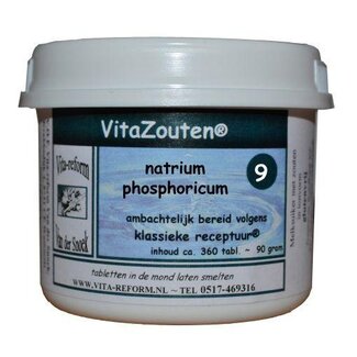 Vitazouten Sole mineralne (VitaZouten) Natrium phosphoricum VitaZout nr 09, 360 tabletek